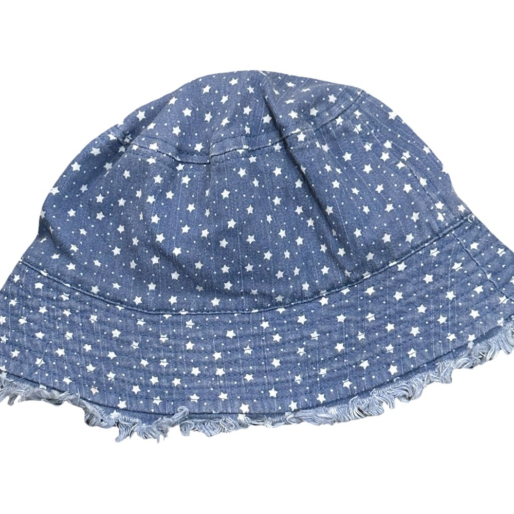 GUC Appaman Toddler Size Small Blue Star Pattern Kids Hat